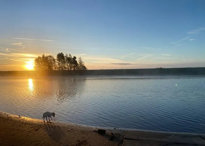 Marina Strandbad Aan Het Mit Zaun Haus Nr 133 * Olburgen