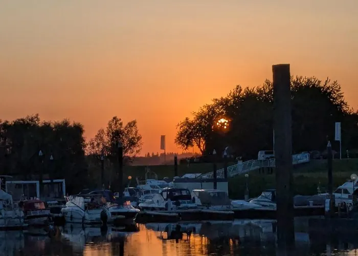 Marina Strandbad Aan Het Mit Zaun Haus Nr 133 *